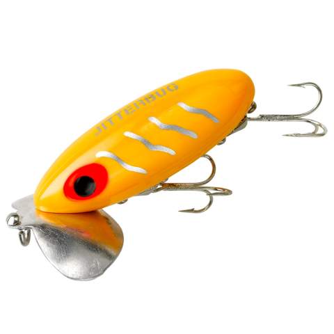 Arbogast Jitterbug #600 - Yellow - Precision Fishing