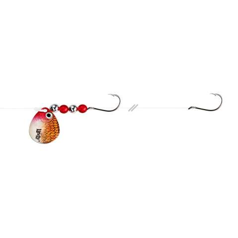 Lindy 2-Hook Crawler Harness, #3 Colorado Blade - Redtail