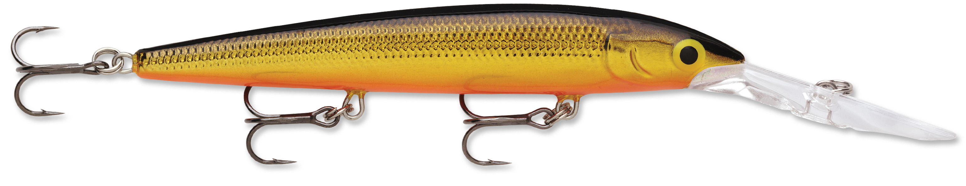 Rapala Down Deep Husky Jerk #12 - Gold - Precision Fishing