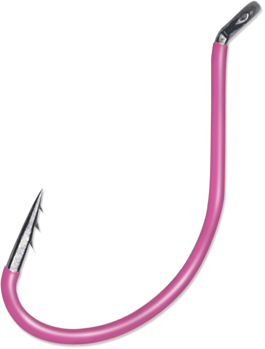 VMC 7109 Fastgrip Octopus Hook #2 - Fluorescent Pink (1000 Pack) -  Precision Fishing