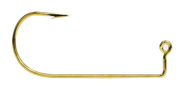 VMC 9147 90 Degree Aberdeen Jig Hook #3/0 - Gold (25 Pack) - Precision  Fishing