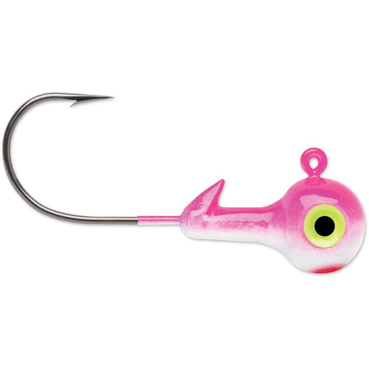 VMC Hard Ball Jig 1/8 - Pink Pearl (4 Pack) - Precision Fishing