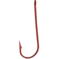 VMC 9147 90 Degree Aberdeen Jig Hook #1 - Red (25 Pack) - Precision Fishing