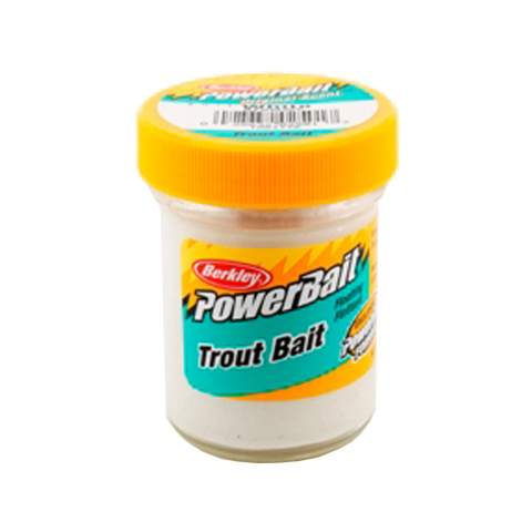 Berkley PowerBait Trout Bait - Marshmallow White (1.8 oz. Jar