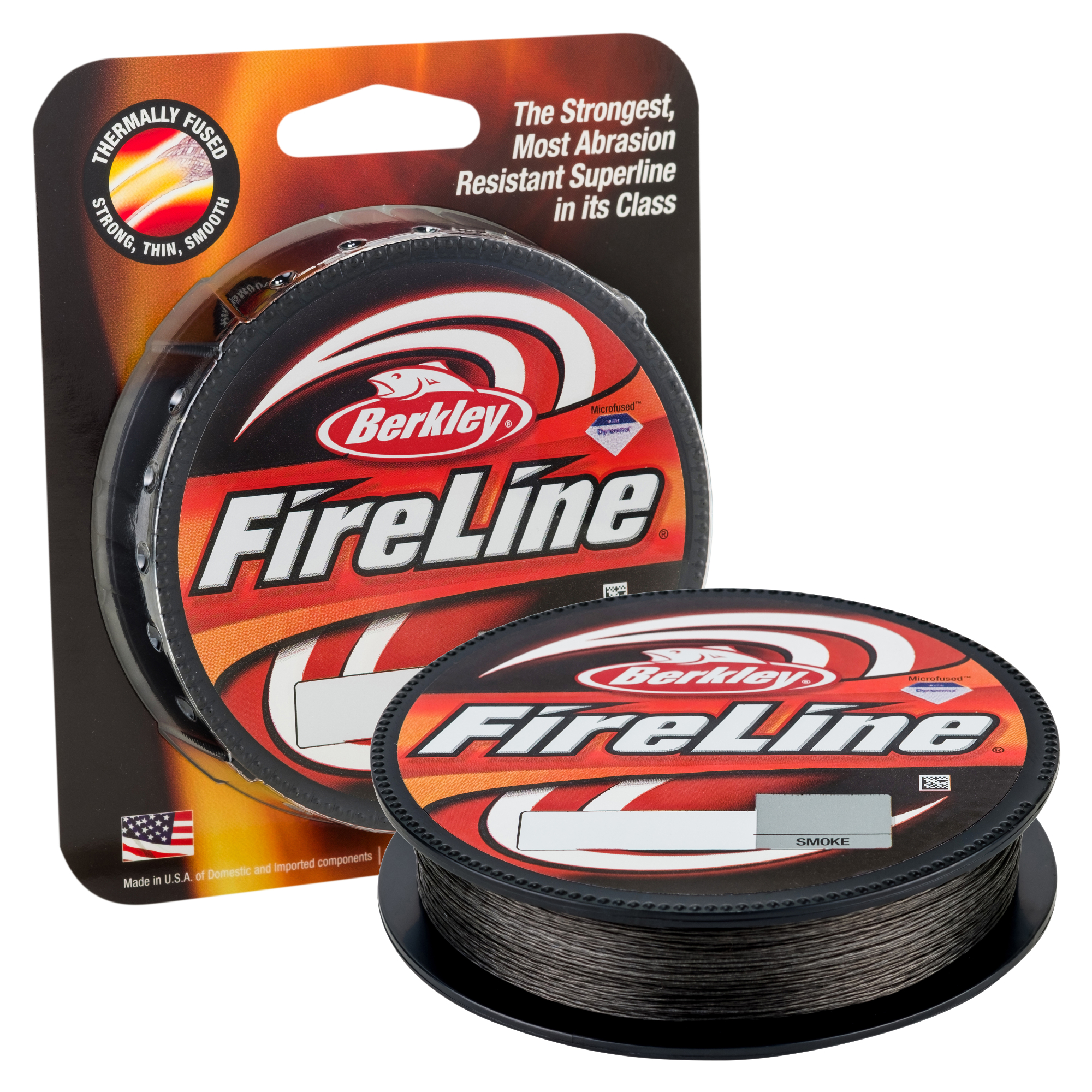 Berkley Fireline Fused Original 6 Lb / 1,500 YD / Smoke-Braided