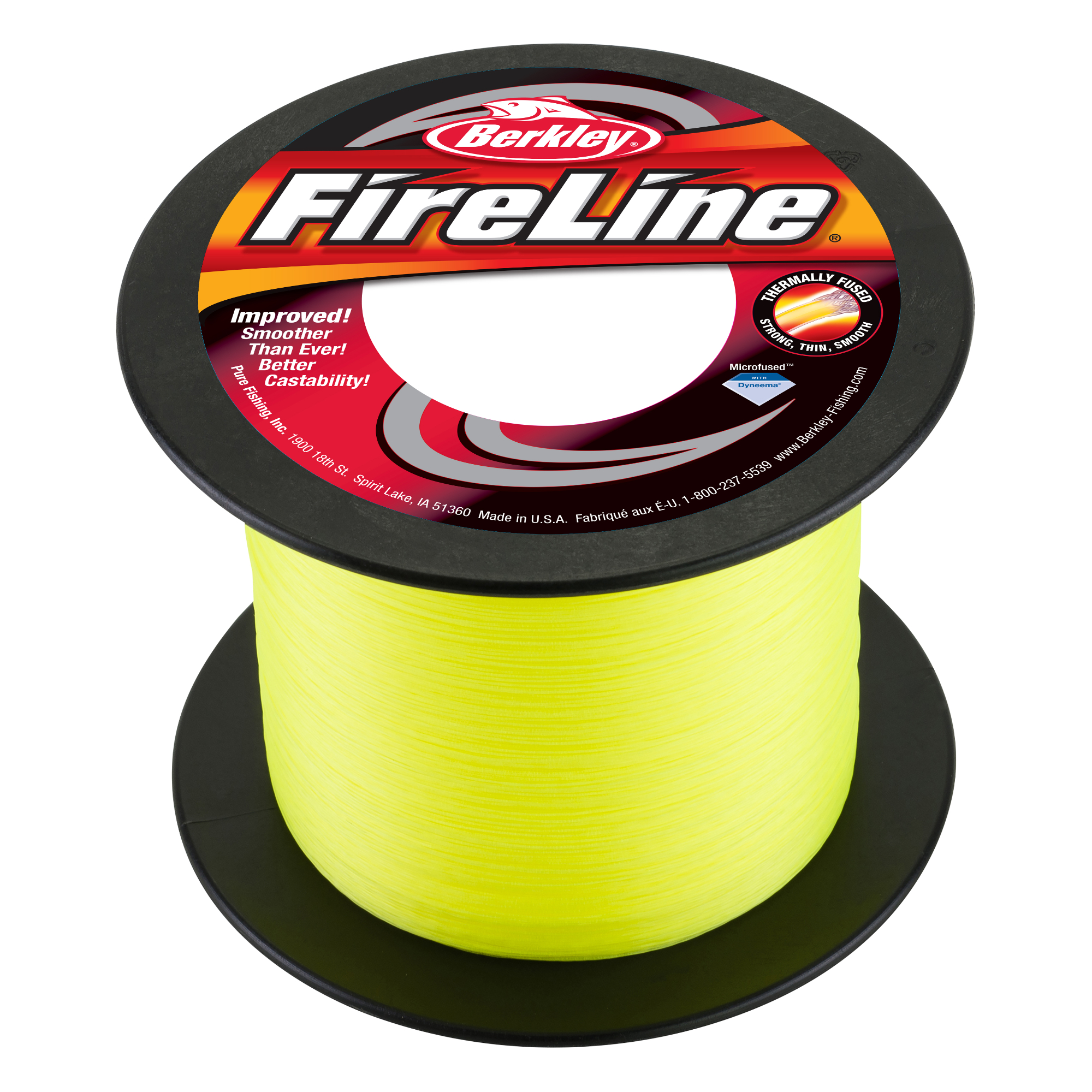 Berkley Fireline Fused Original 6 lb. Superline, Flame Green - 1500 Yds -  Precision Fishing