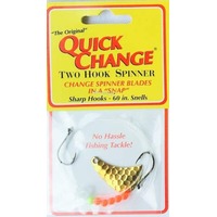Lindy 2-Hook Crawler Harness, #3 Colorado Blade - Natural Perch
