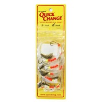 Quick Change Spinner Rig #3 Indiana Rainbow Trout Crystal Blade, Double  Hook - Qty 1 - Precision Fishing