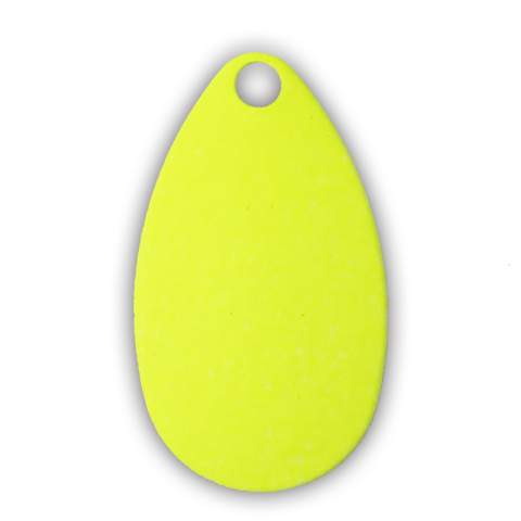 Indiana #6 Chartreuse Painted Spinner Blade - 10 Pack - Precision